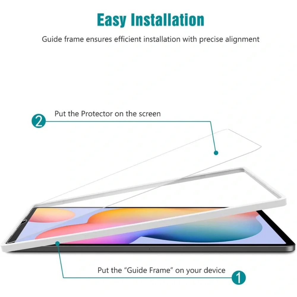 apiker 2 Pack Screen Protector for Samsung Galaxy Tab S6 Lite 10.4 inch